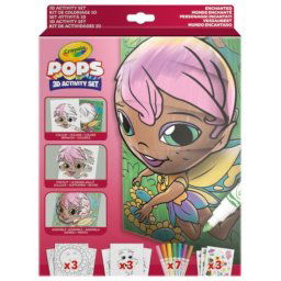Crayola POPs cărți de colorat - Lumea zânelor