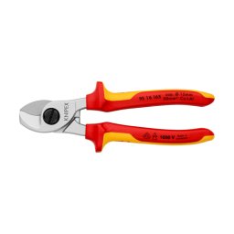 Foarfeca VDE KNIPEX pentru cabluri cupru E i aluminiu O15 mm, 50 mm ², izolata 1000 V, 165 mm, fabricata A n Germania 95 16 165