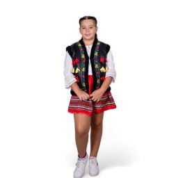 Vesta traditionala fetite cu blanita