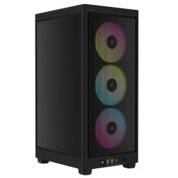 Carcasa 2000D RGB Airflow Mini-ITX Fara sursa Negru