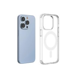 Husa Telefon Acryl MagSafe iPhone 15 Pro Clear