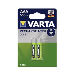 Varta 56733 - 2 buc Baterii reîncărcabile SOLAR ACCU AAA NiMH/550mAh/1,2V