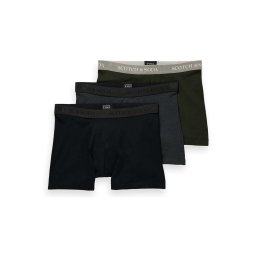 SCOTCH & SODA Lenjerie (Pack of 3) Scso Base Herringbone Boxer 701222705 SCU003.4 olive