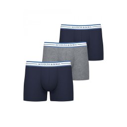 SCOTCH & SODA Lenjerie (Pack of 3) Scso Large Logo Boxer 701222706 SCU002.5 navy