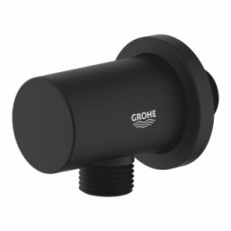 Cot iesire dus Grohe Rainshower, Phantom Black, negru mat