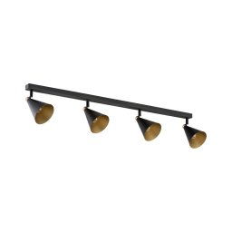 Spot LUCINDA 4xE14/7W/230V negru Argon 1817
