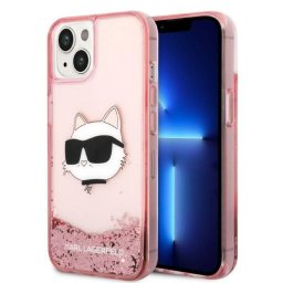 Husa Husă Karl Lagerfeld Glitter Karl Head pentru iPhone 14 Pro, Negru