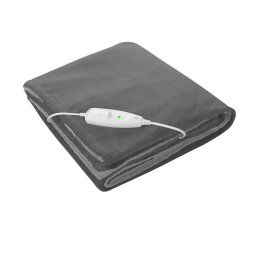 Incalzitoare corporale Patura cu incalzire electrica HDW 60228 Oprire automata, Argintiu/Alb