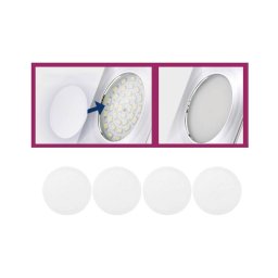 SET 4x difuzor pentru corpuri de iluminat încastrate Briloner 7224-040 d. 69 mm