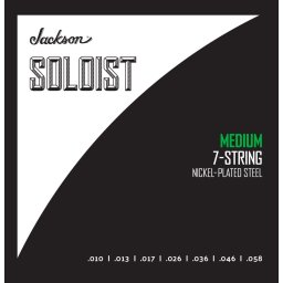 Jackson Soloist 7 Strings Medium 10-58