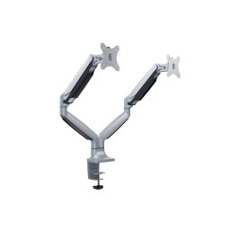 Suport pentru 2 monitoare Multibrackets 3279, 15"- 27", maxim 9 kg / monitor, Argintiu