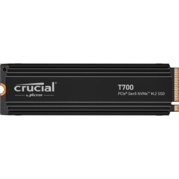 SSD Crucial T700, 4TB, PCI Express 5.0 x4, NVMe 2.0, Radiator