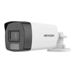 Camera de supraveghere, 5MP 3K, lentila 2.8mm, IR 40m, lumina alba 40m, microfon - Hikvision DS-2CE17K0T-LFS-2.8mm