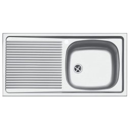 Chiuveta Franke ESN 611-86, 86.x43.5 cm, Cuva dreapta, Inox lucios, 101.0631.997