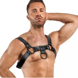 Bedroom Fantasies Bruno Bondage Harness Black