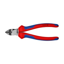 Cleste sfic de forta KNIPEX 160 mm, pentru sarma semidura pana la O3,4 mm si sarma dura pana la O2,5 mm, fabricat in Germania 74 02 160