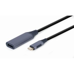 Adaptor Gembird A-USB3C-HDMI-01, USB Type-C la HDMI, Gri