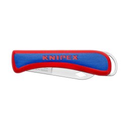 Briceag pliabil KNIPEX pentru electricieni, lama inoxidabila 80 mm si punct de ancorare pentru protectie la cadere 16 20 50 SB