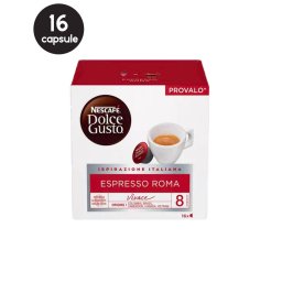 16 Capsule Nescafe Dolce Gusto Espresso Roma