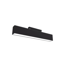 SPOT SINA MAGNETICA 12W, NEGRU, 3000K, LINIAR, DIMABIL