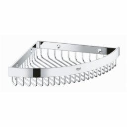 Etajera de colt Grohe Selection Cube, crom lucios