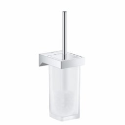 Perie WC cu suport Grohe Selection Cube, crom lucios