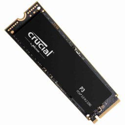 Crucial SSD P3 1000GB/1TB M.2 2280 PCIE Gen3.0 3D NAND- R/W: 3500/3000 MB/s- Storage Executive + Acronis SW included CT1000P3SSD