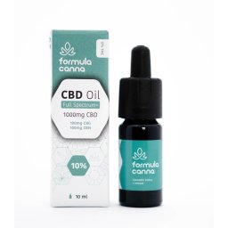 Ulei de Canabis CBD 10%, 1000mg, Premium Full Spectrum+, 10ml