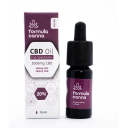 Ulei de Canabis CBD 20%, 2000mg, Premium Full Spectrum+, 10ml