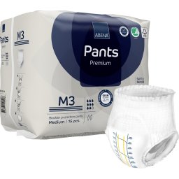 Abena Pants M3 Premium, 15 buc, absorbtie 2400 ml