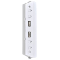 Controller ARGB pentru carcasa Lian Li Lancool 216, 2x USB 3.0, White, LAN216-1W