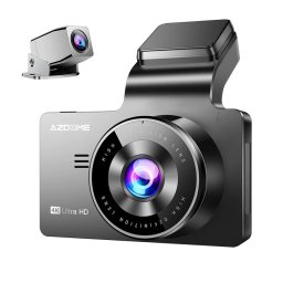 Camera auto DVR AZDOME M63, Dubla, 4K + 1080P, WiFi, GPS, Unghi 170, WDR, G-Sensor, Mod parcare, Night Vision