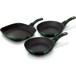 Set de tigaie 3 piese BH/6167 Emerald