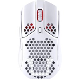 Mouse gaming HyperX Pulsefire Haste, Wireless, Alb