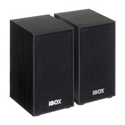 Boxe 2.0 I-BOX SP1, 10W RMS, Jack 3.5mm, Negru
