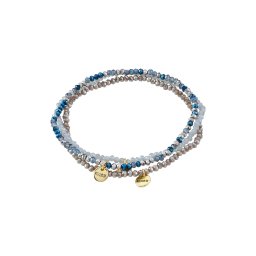 Pilgrim Brățară 'Indigo' albastru / auriu / alb