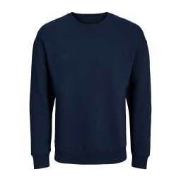 Jack & Jones Plus Bluză de molton 'Bradley' bleumarin