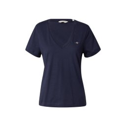 GANT Tricou albastru închis / gri / roșu / alb