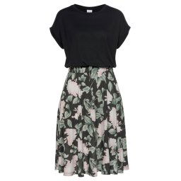 BUFFALO Rochie 'BF Kleid Cottage Paperba' roz / negru