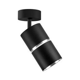 Spot BAMBOO 1xGU10/10W/230V negru