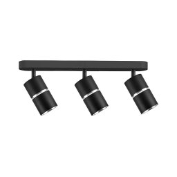 Spot BAMBOO 3xGU10/10W/230V negru