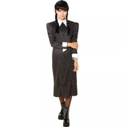 Rubies: Wednesday deluxe costum adulți, mărime M