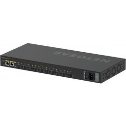Switch Netgear XSM4216F, 16 porturi, Negru