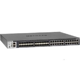 Switch Netgear GSM4248PX, 48 porturi, Negru