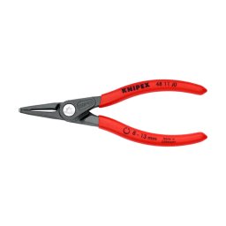 Cleste de mare precizie KNIPEX pentru inele de siguranta interioare in alezaje O40-100 mm, 225 mm, fabricat in Germania 48 11 J3