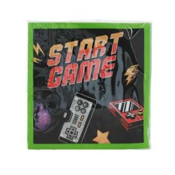 Set 10 servetele Jocuri Gaming 33 cm