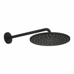 Palarie cu brat dus Grohe Rainshower 310 Mono Phantom Black, negru mat