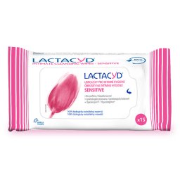 Lactacyd Intimate Cleansing Wipes Sensitive 15pcs