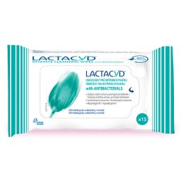 Lactacyd Intimate Cleansing Wipes Antibacterial 15pcs