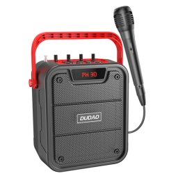 Sistem Karaoke wireless Dudao Bluetooth 5.0 10W 4800mAh Negru